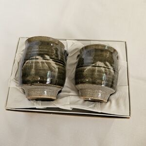 Vintage Japanese tea cups (set of 2)